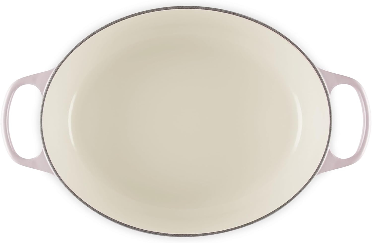 image:imageLe Creuset Enameled Cast Iron Signature Oval Dutch Oven 8 qt WhiteShallot