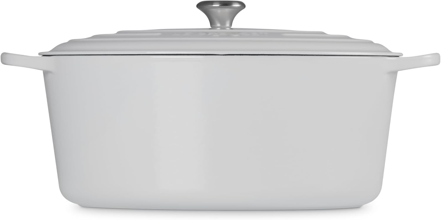 image:imageLe Creuset Enameled Cast Iron Signature Oval Dutch Oven 8 qt WhiteWhite