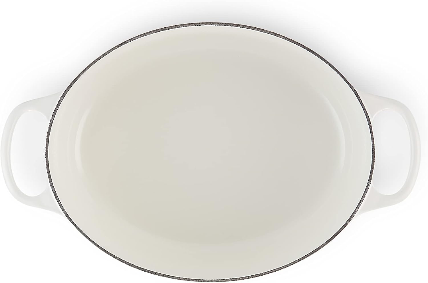 image:imageLe Creuset Enameled Cast Iron Signature Oval Dutch Oven 8 qt WhiteWhite