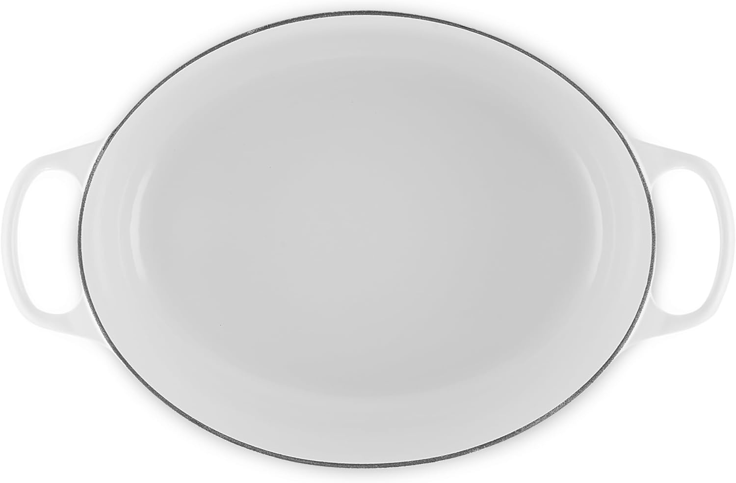 image:imageLe Creuset Enameled Cast Iron Signature Oval Dutch Oven 8 qt WhiteWhite