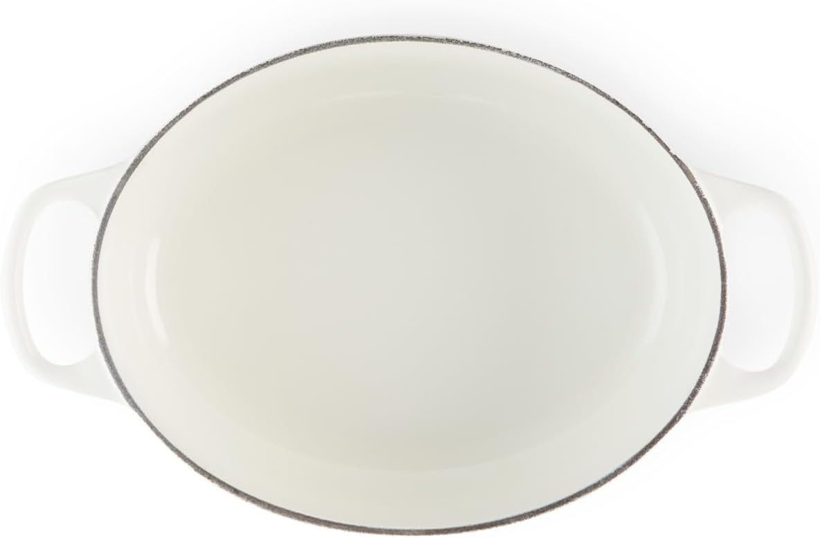image:imageLe Creuset Enameled Cast Iron Signature Oval Dutch Oven 8 qt WhiteWhite