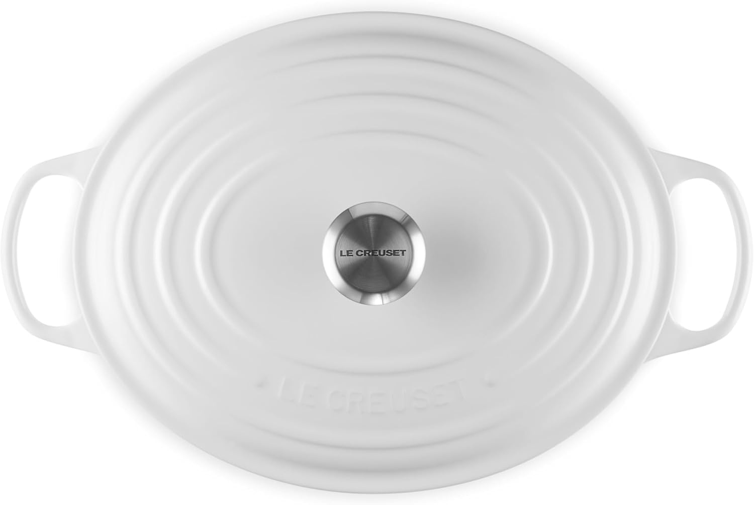 image:imageLe Creuset Enameled Cast Iron Signature Oval Dutch Oven 8 qt WhiteWhite