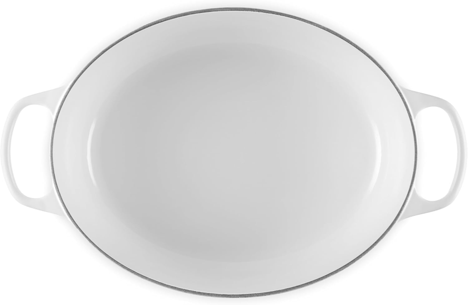image:imageLe Creuset Enameled Cast Iron Signature Oval Dutch Oven 8 qt WhiteWhite