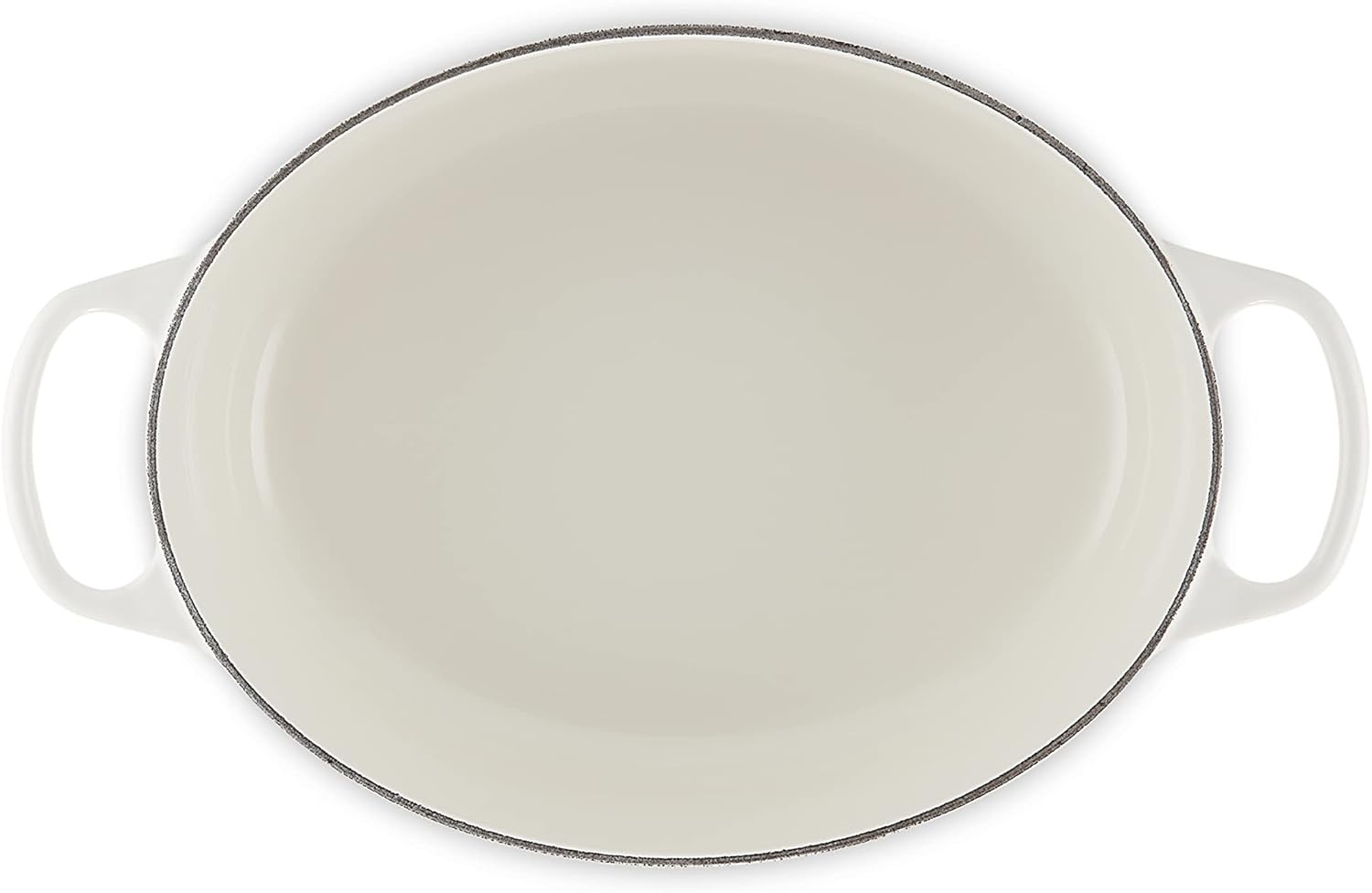 image:imageLe Creuset Enameled Cast Iron Signature Oval Dutch Oven 8 qt WhiteWhite