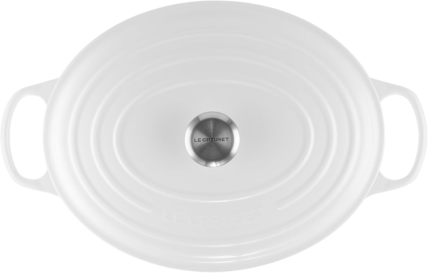image:imageLe Creuset Enameled Cast Iron Signature Oval Dutch Oven 8 qt WhiteWhite