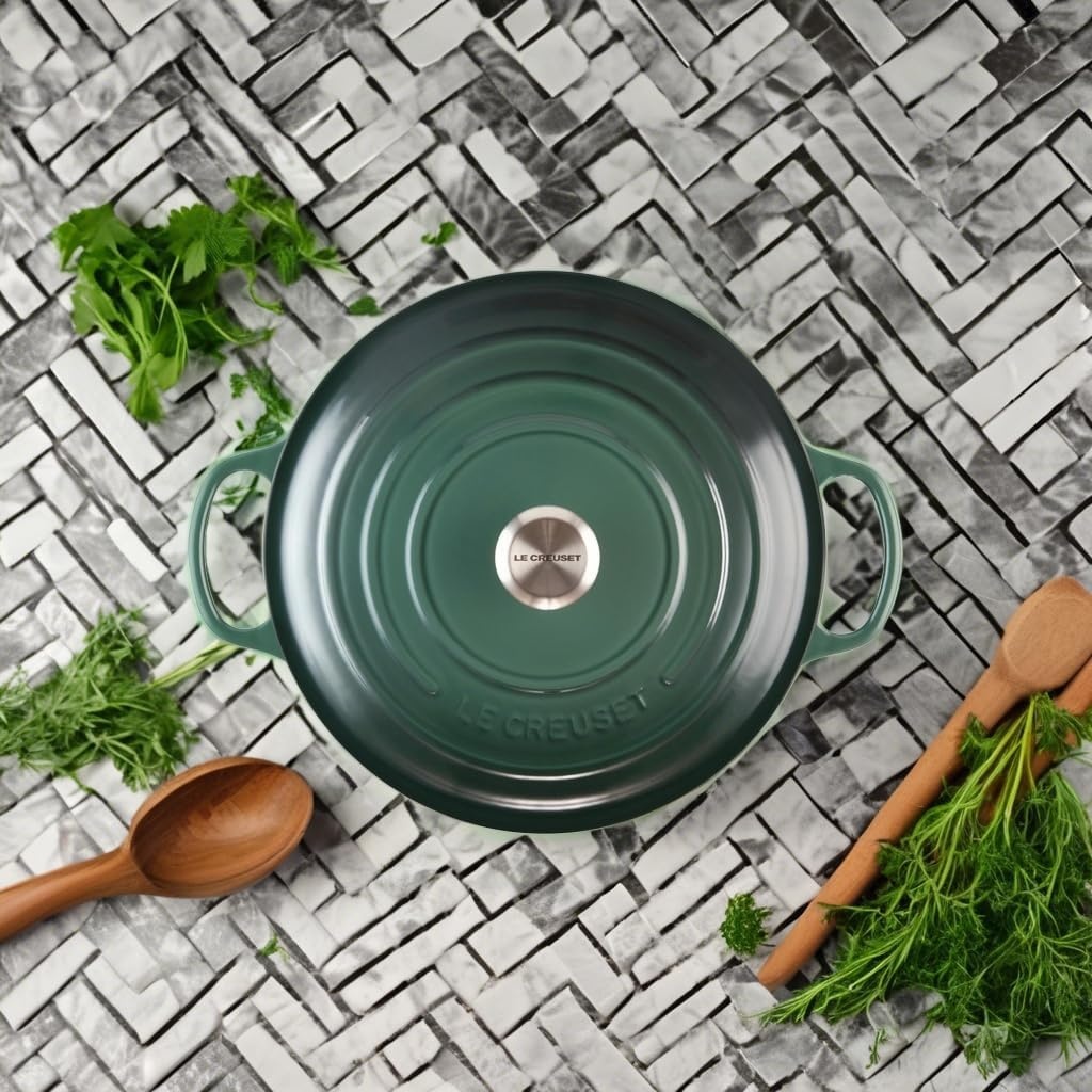 image:imageLe Creuset Enameled Cast Iron Signature Round Dutch Oven 725 qt ArtichautArtichaut