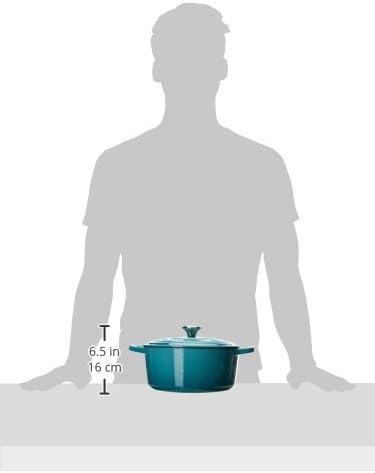 image:imageLe Creuset Enameled Cast Iron Signature Round Dutch Oven 725 qt ArtichautCaribbean