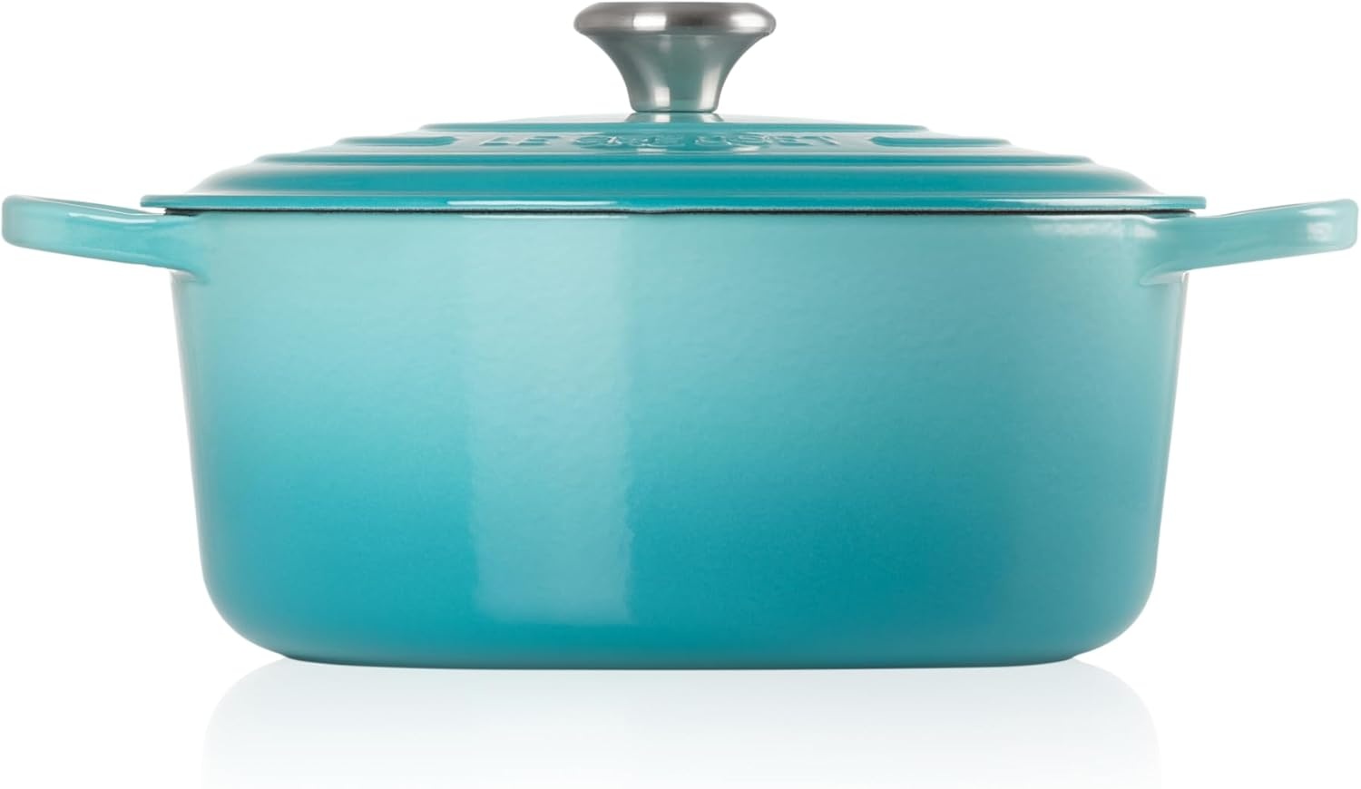 image:imageLe Creuset Enameled Cast Iron Signature Round Dutch Oven 725 qt ArtichautCaribbean