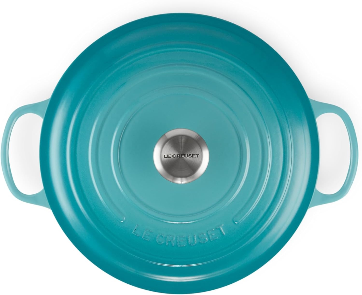 image:imageLe Creuset Enameled Cast Iron Signature Round Dutch Oven 725 qt ArtichautCaribbean