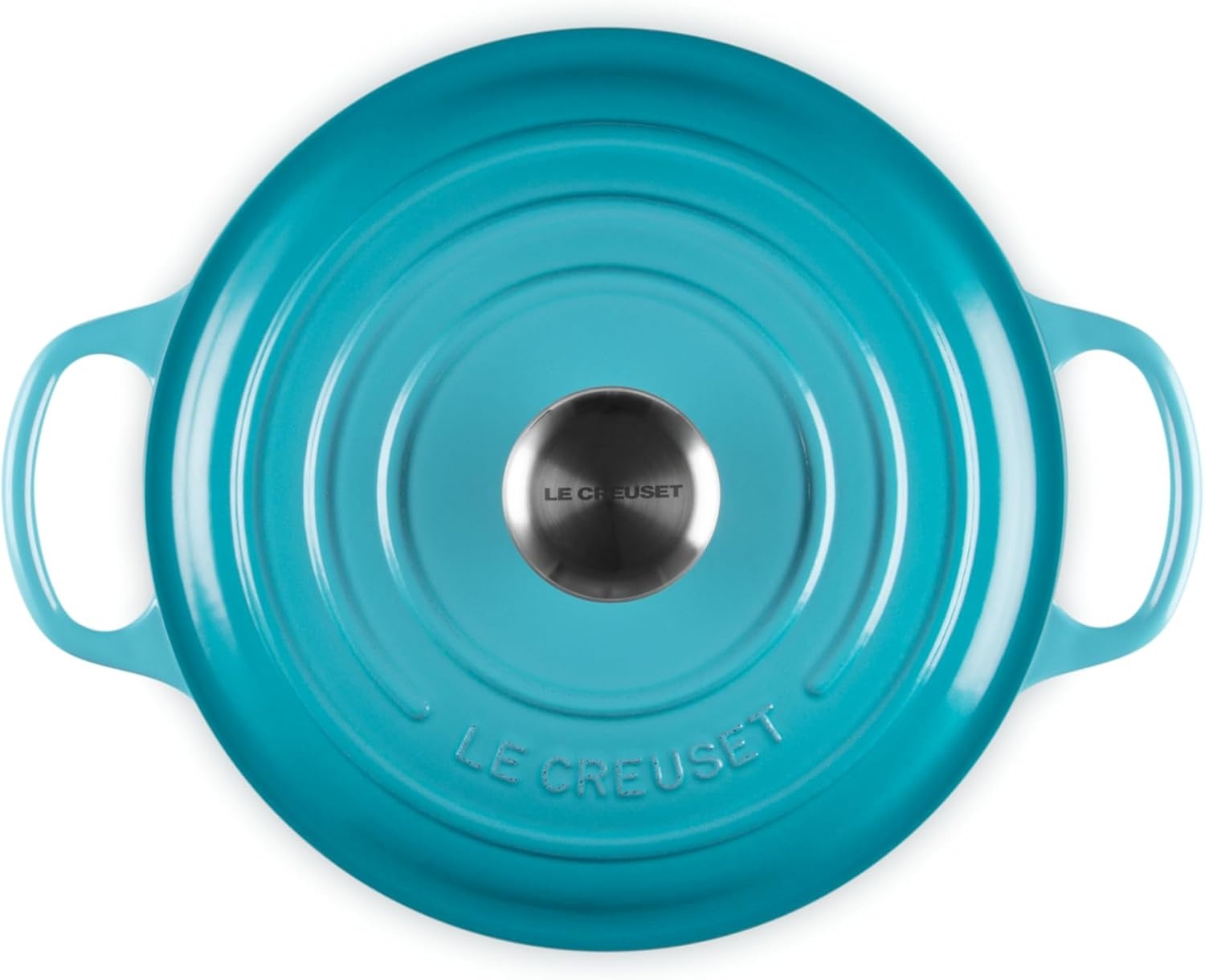 image:imageLe Creuset Enameled Cast Iron Signature Round Dutch Oven 725 qt ArtichautCaribbean