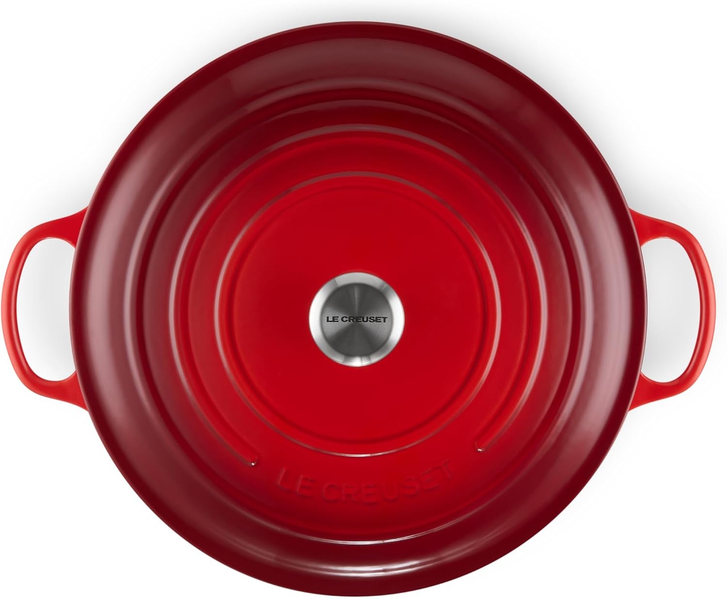 image:imageLe Creuset Enameled Cast Iron Signature Round Dutch Oven 725 qt ArtichautCerise