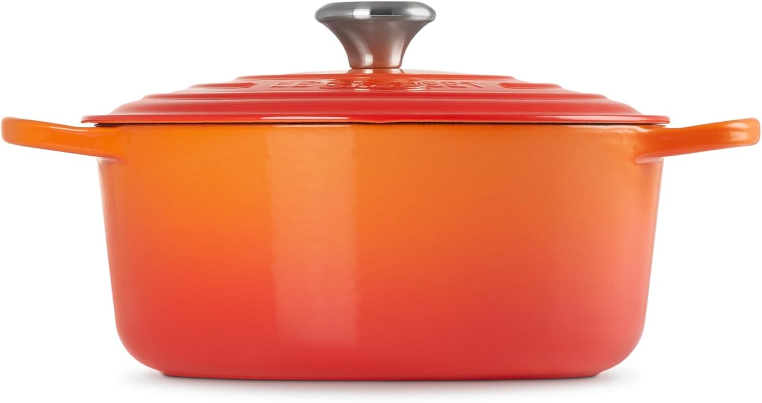 image:imageLe Creuset Enameled Cast Iron Signature Round Dutch Oven 725 qt ArtichautFlame