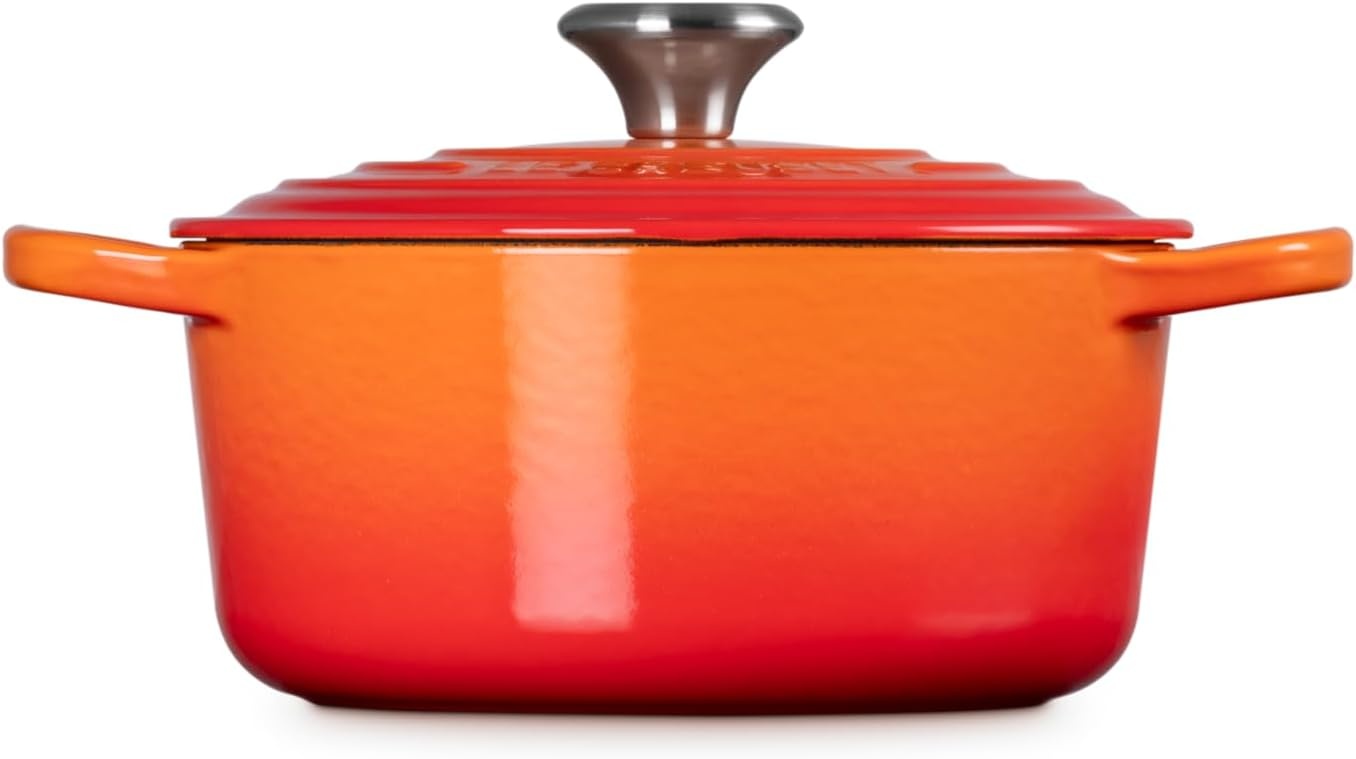 image:imageLe Creuset Enameled Cast Iron Signature Round Dutch Oven 725 qt ArtichautFlame