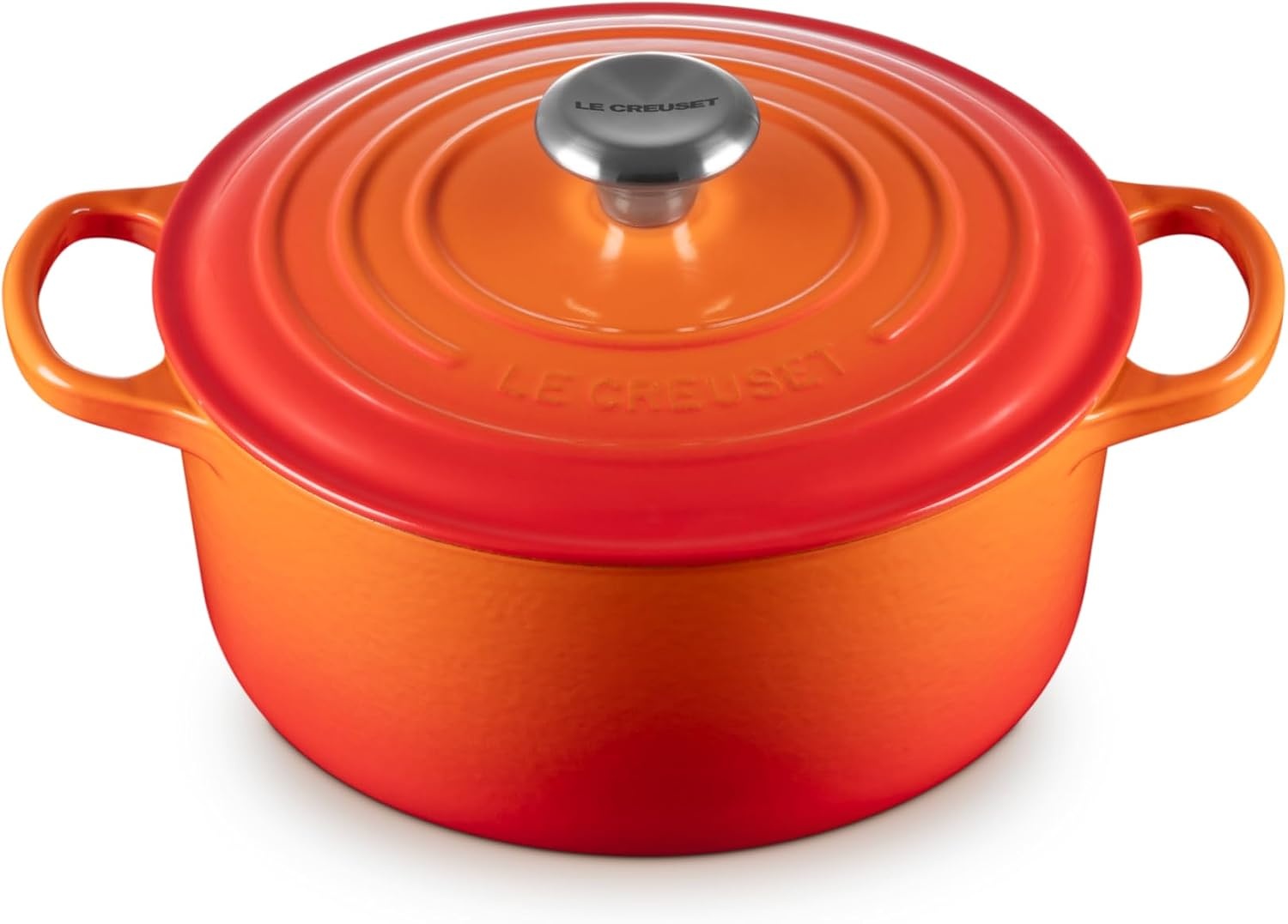 image:imageLe Creuset Enameled Cast Iron Signature Round Dutch Oven 725 qt ArtichautFlame