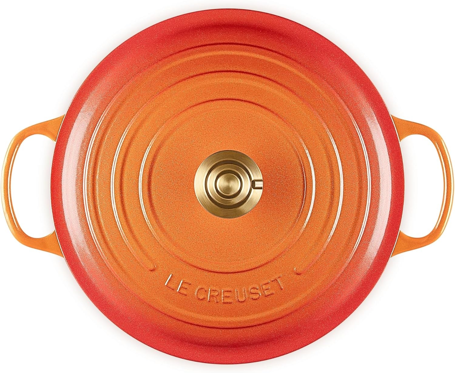 image:imageLe Creuset Enameled Cast Iron Signature Round Dutch Oven 725 qt ArtichautFlamme Doree
