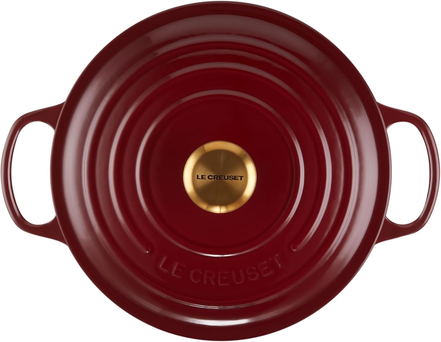 image:imageLe Creuset Enameled Cast Iron Signature Round Dutch Oven 725 qt ArtichautGarnet