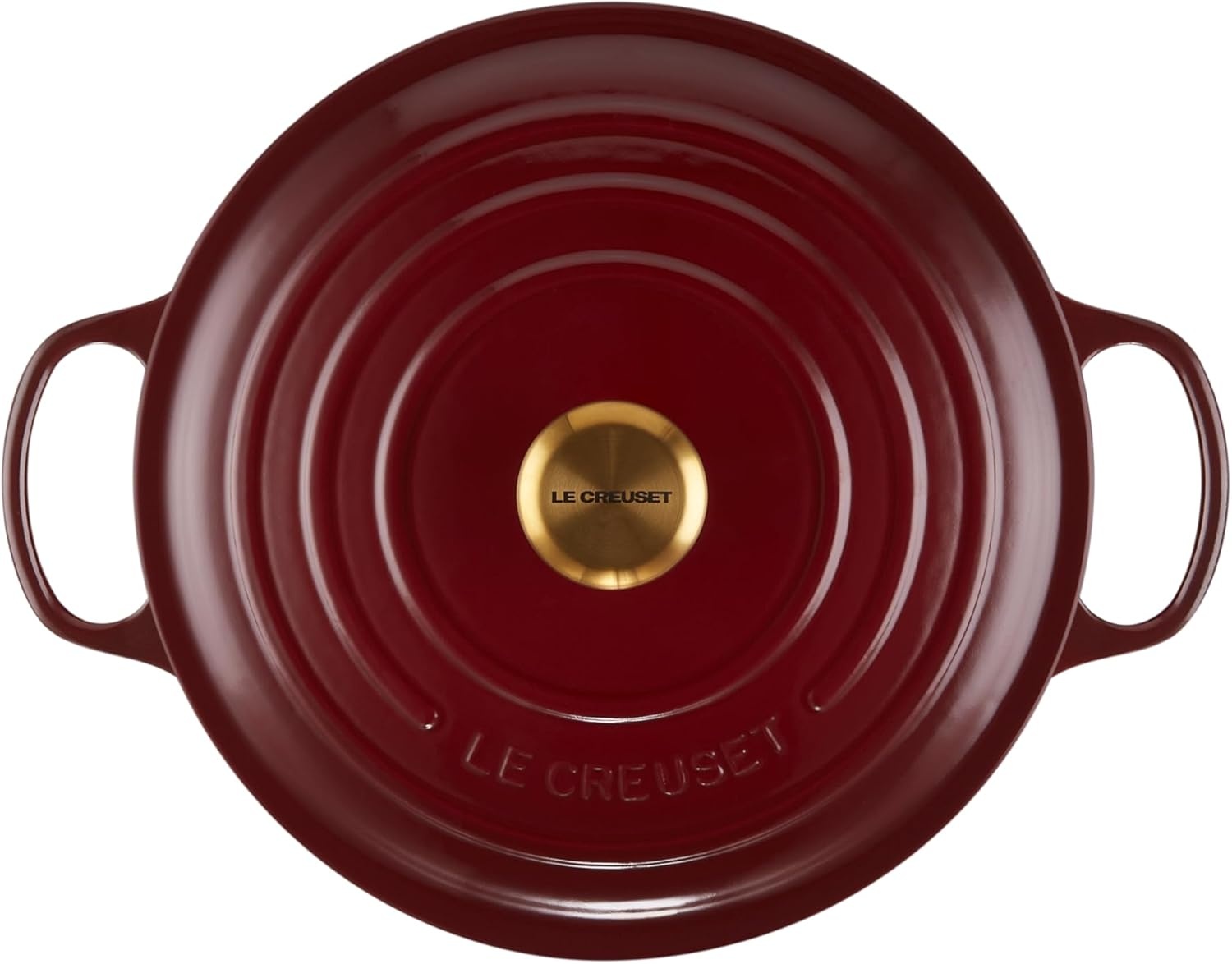 image:imageLe Creuset Enameled Cast Iron Signature Round Dutch Oven 725 qt ArtichautGarnet