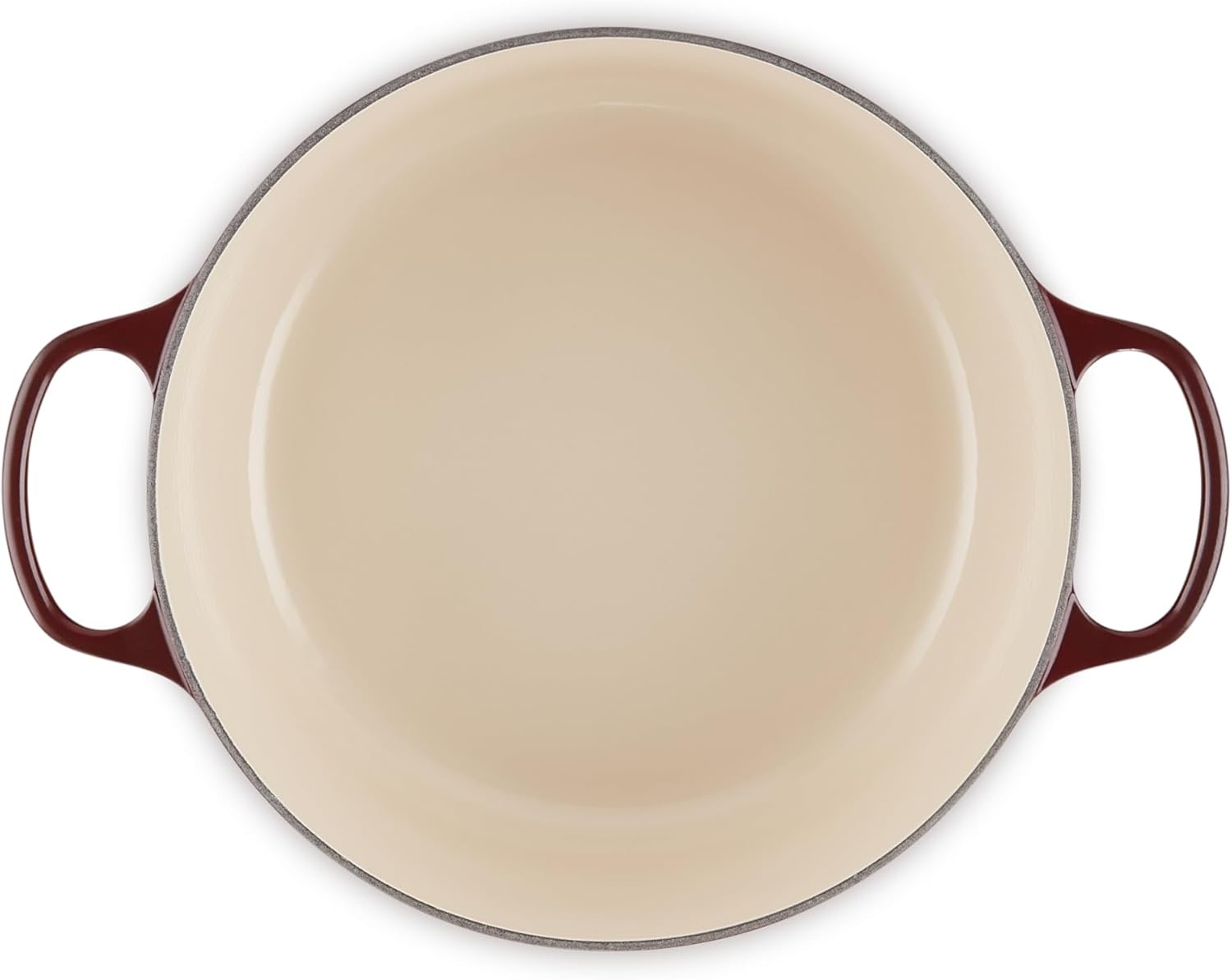 image:imageLe Creuset Enameled Cast Iron Signature Round Dutch Oven 725 qt ArtichautGarnet