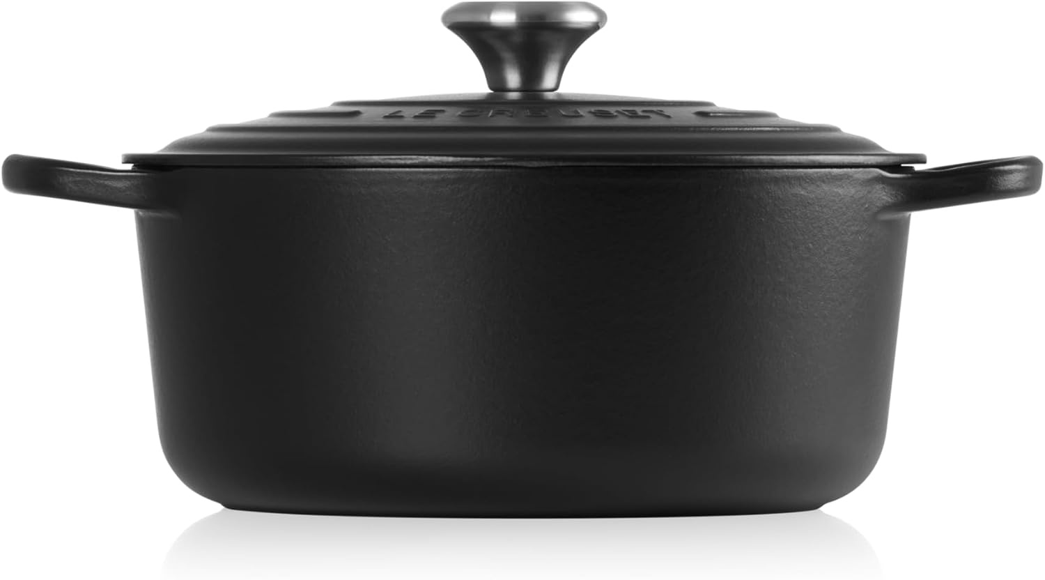 image:imageLe Creuset Enameled Cast Iron Signature Round Dutch Oven 725 qt ArtichautLicorice
