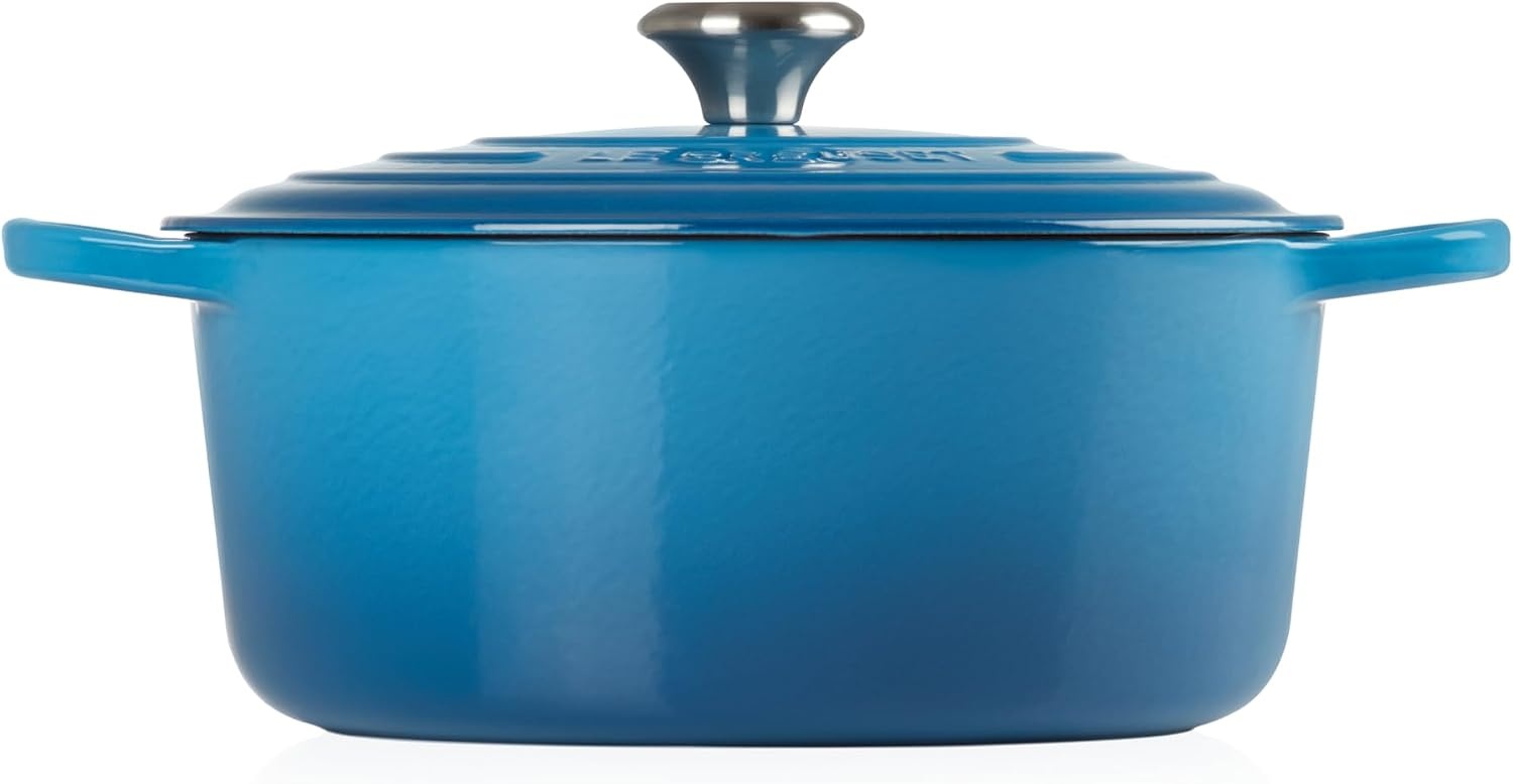 image:imageLe Creuset Enameled Cast Iron Signature Round Dutch Oven 725 qt ArtichautMarseille