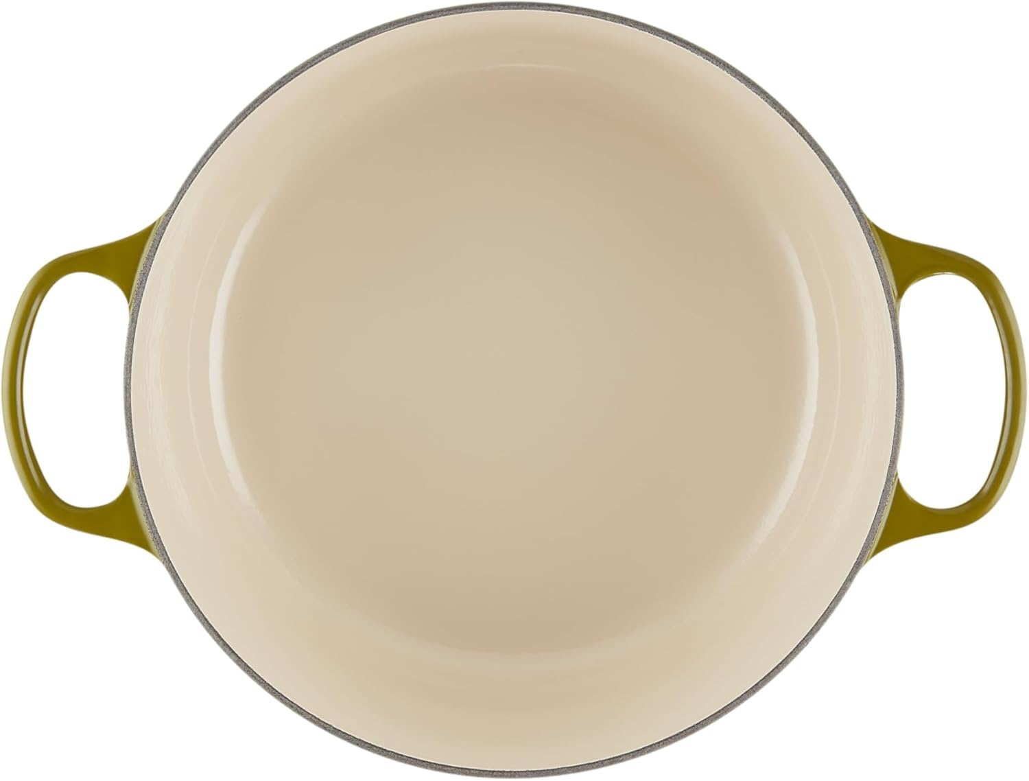 image:imageLe Creuset Enameled Cast Iron Signature Round Dutch Oven 725 qt ArtichautOlive