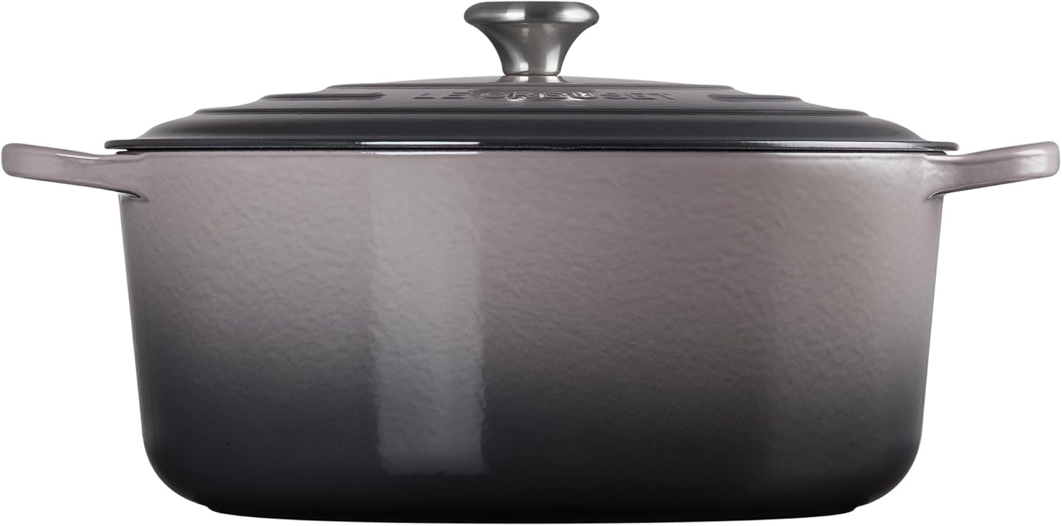 image:imageLe Creuset Enameled Cast Iron Signature Round Dutch Oven 725 qt ArtichautOyster