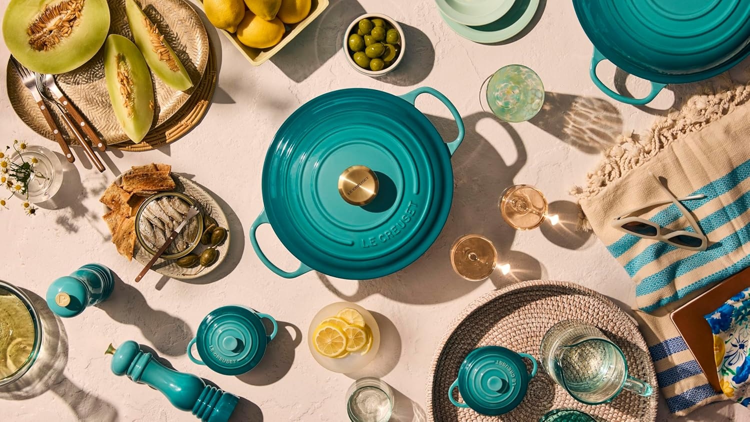 image:imageLe Creuset Enameled Cast Iron Signature Round Dutch Oven 725 qt ArtichautRiviera