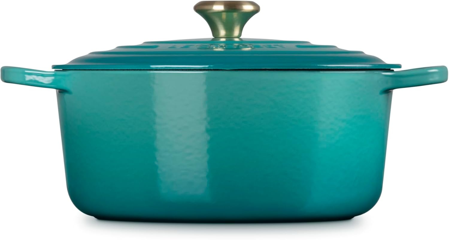 image:imageLe Creuset Enameled Cast Iron Signature Round Dutch Oven 725 qt ArtichautRiviera