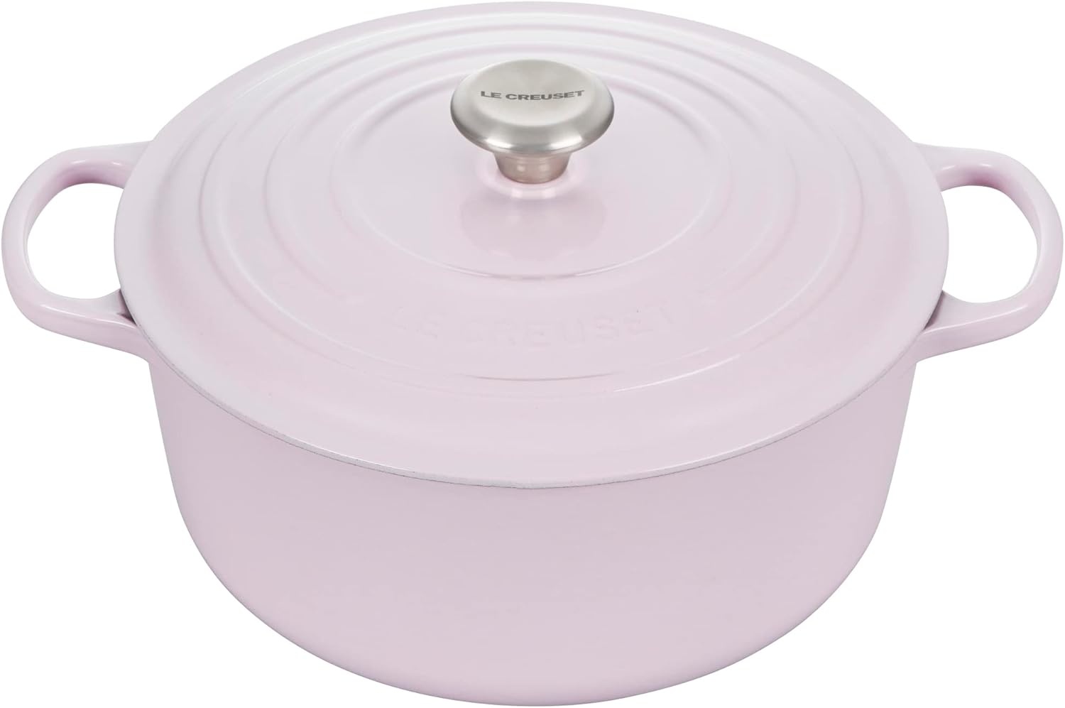 image:imageLe Creuset Enameled Cast Iron Signature Round Dutch Oven 725 qt ArtichautShallot