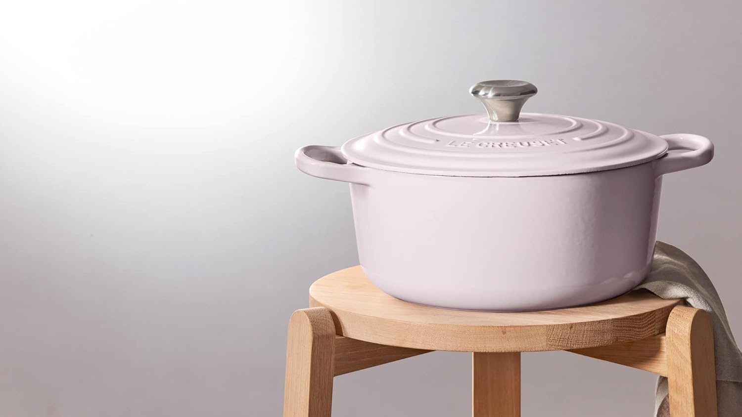 image:imageLe Creuset Enameled Cast Iron Signature Round Dutch Oven 725 qt ArtichautShallot