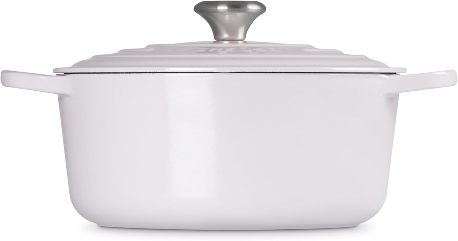 image:imageLe Creuset Enameled Cast Iron Signature Round Dutch Oven 725 qt ArtichautShallot