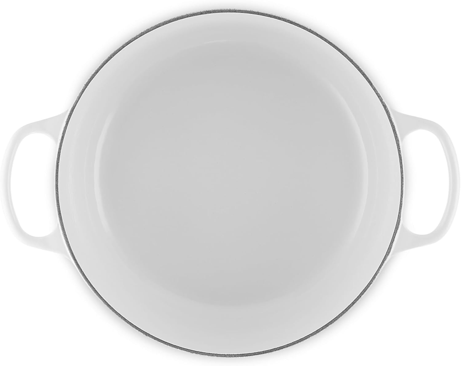 image:imageLe Creuset Enameled Cast Iron Signature Round Dutch Oven 725 qt ArtichautWhite