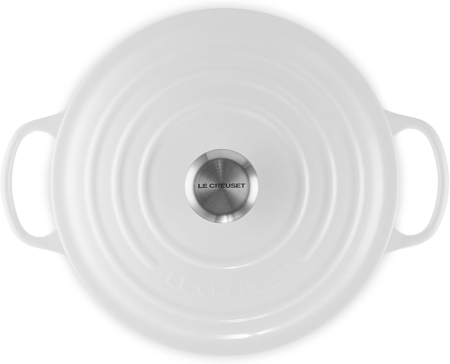 image:imageLe Creuset Enameled Cast Iron Signature Round Dutch Oven 725 qt ArtichautWhite