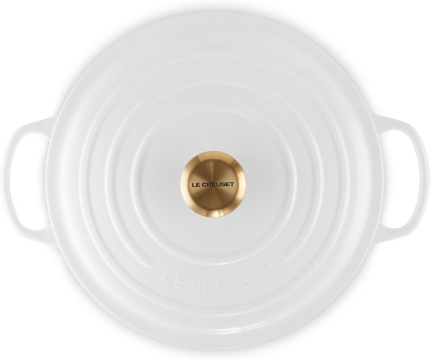image:imageLe Creuset Enameled Cast Iron Signature Round Dutch Oven 725 qt ArtichautWhite