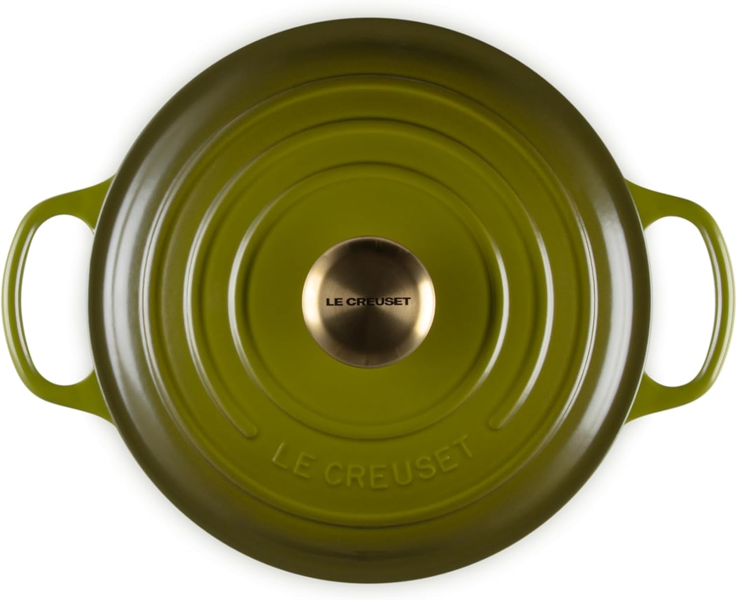image:imageLe Creuset Enameled Cast Iron Signature Round Sauteuse 35 qt OliveOlive