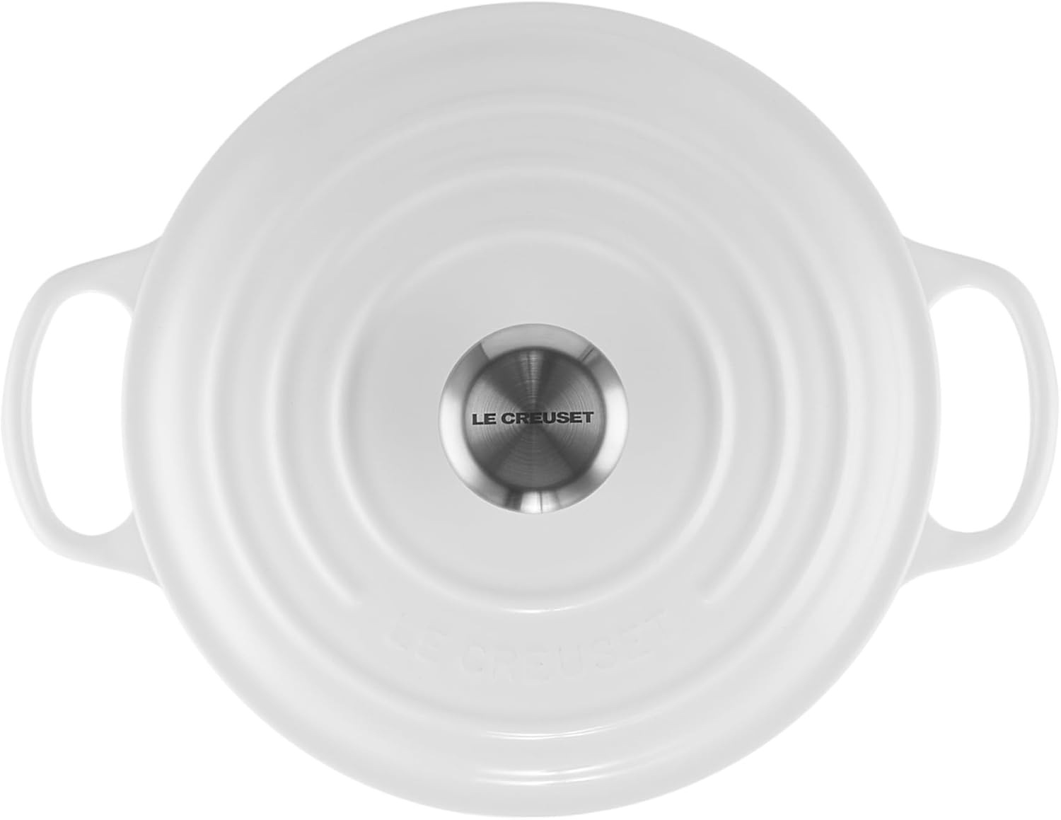 image:imageLe Creuset Enameled Cast Iron Signature Round Sauteuse 35 qt OliveWhite