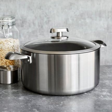 image:imageScanpan CS 75 QT Nonstick Dutch Oven Compatible with All Cooktops Induction Ready Metal Utensil Safe Oven Safe to 500F Dishwasher Safe