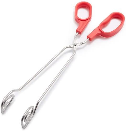 image:imageSur La Table 12 Scissor Tongs Red