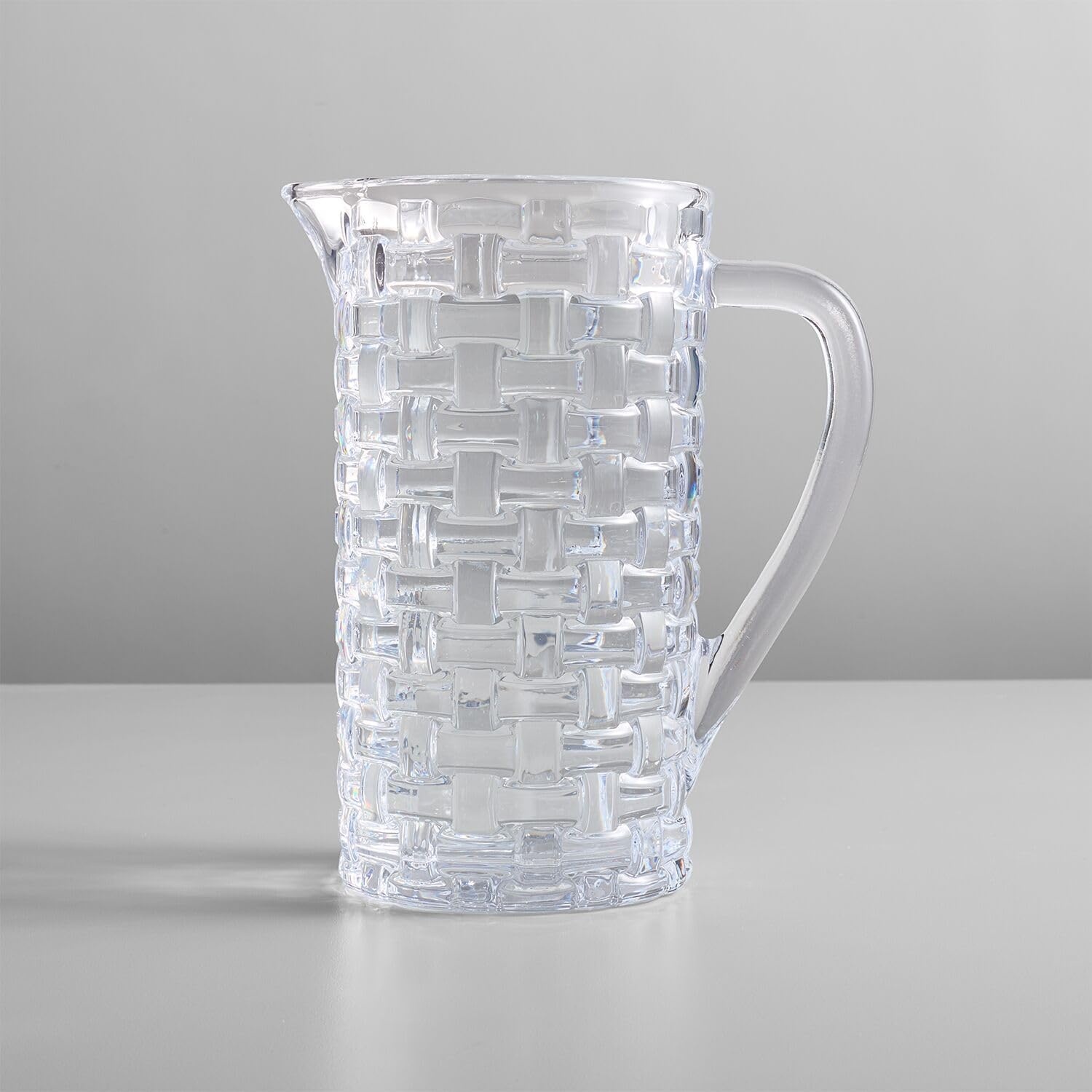 image:imageSur La Table Basketweave Pitcher Clear