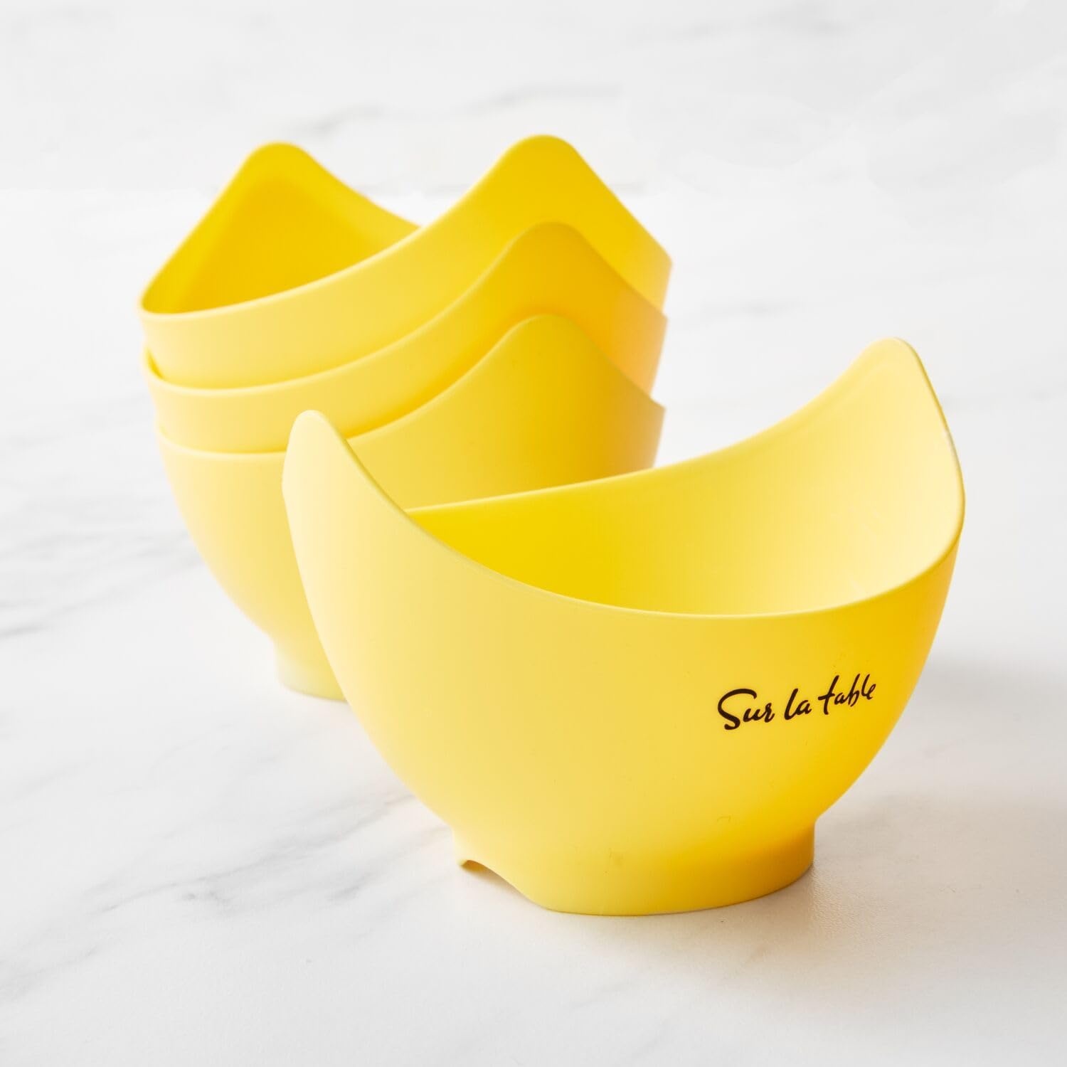 image:imageSur La Table Egg Poachers Set of 4 Yellow