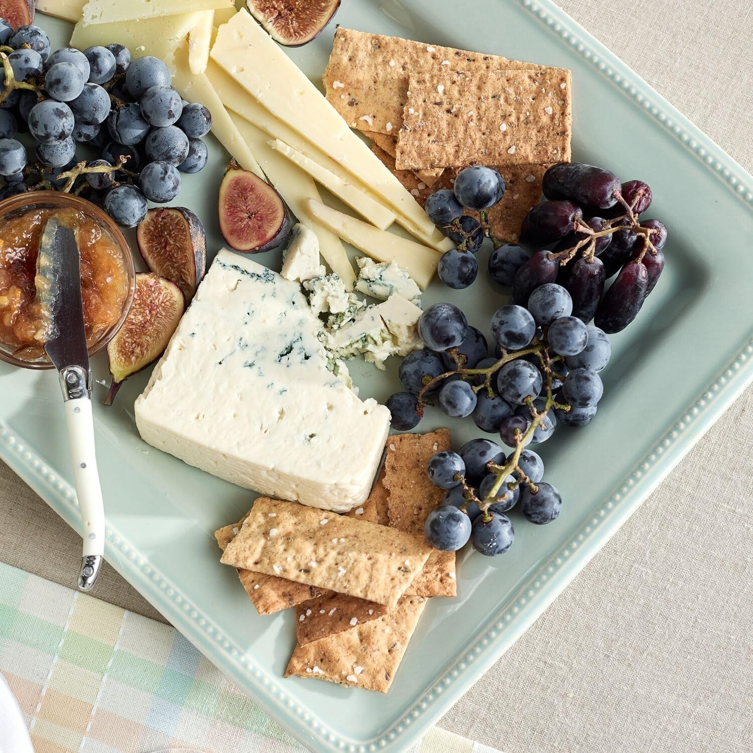 image:imageSur La Table Pearl Rectangular Platter Sea Salt