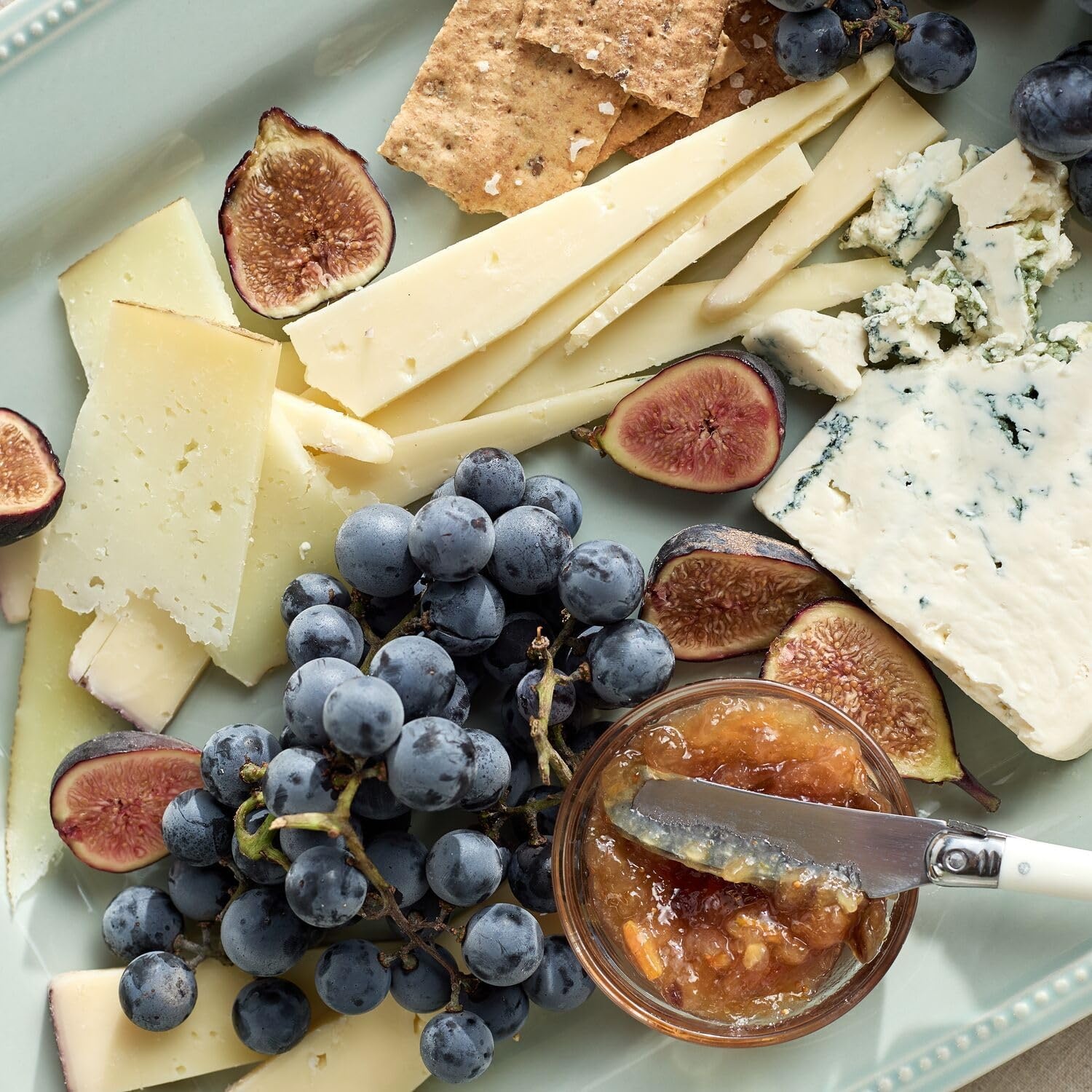 image:imageSur La Table Pearl Rectangular Platter Sea Salt