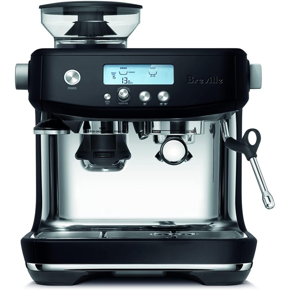 image:imageBreville Barista Pro Espresso Machine BES878BSS Brushed Stainless SteelBlack Truffle