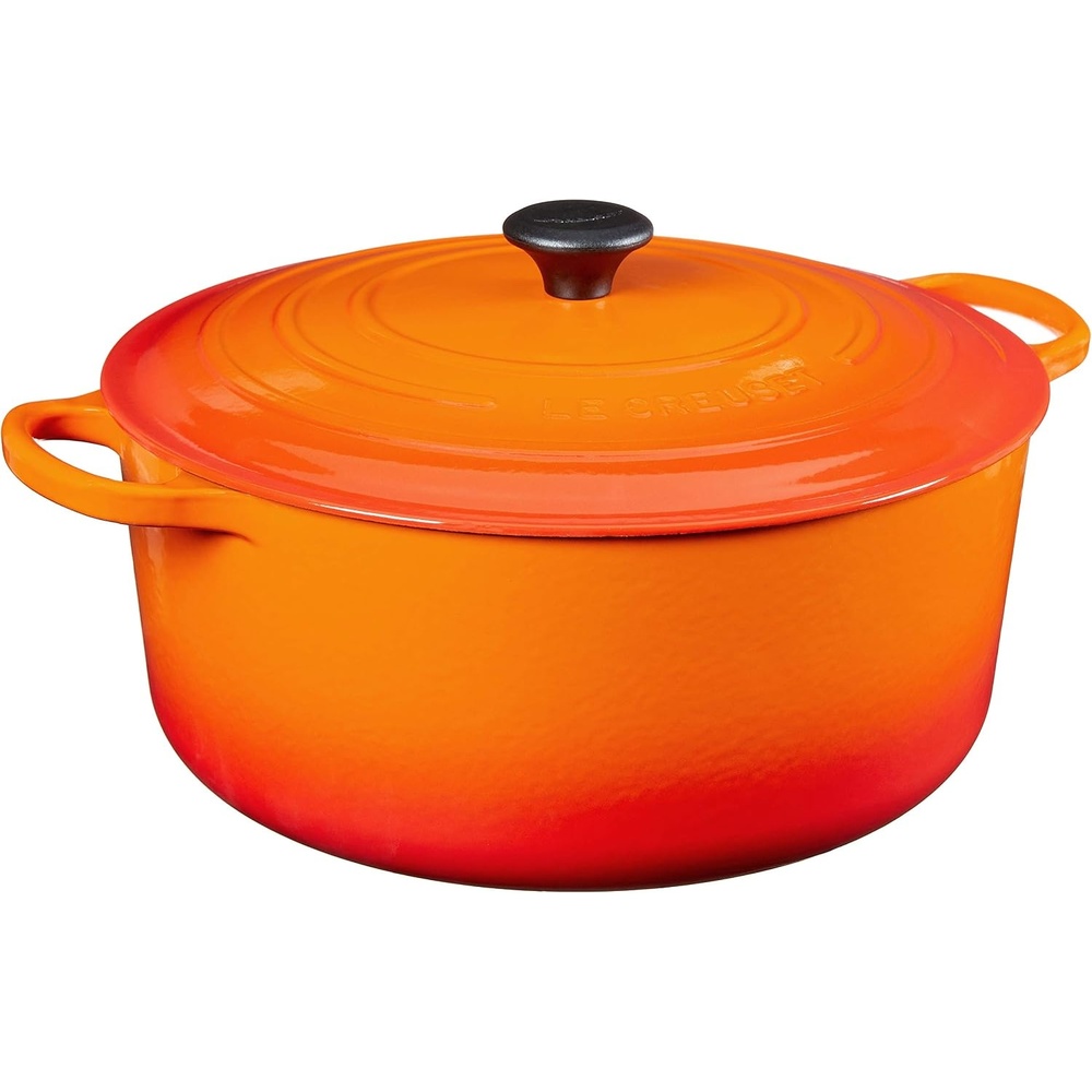 image:imageLe Creuset Enameled Cast Iron Signature Round Dutch Oven 1325 qt CeriseFlame