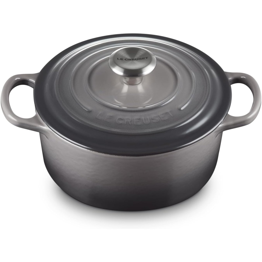 image:imageLe Creuset Enameled Cast Iron Signature Round Dutch Oven 725 qt ArtichautOyster