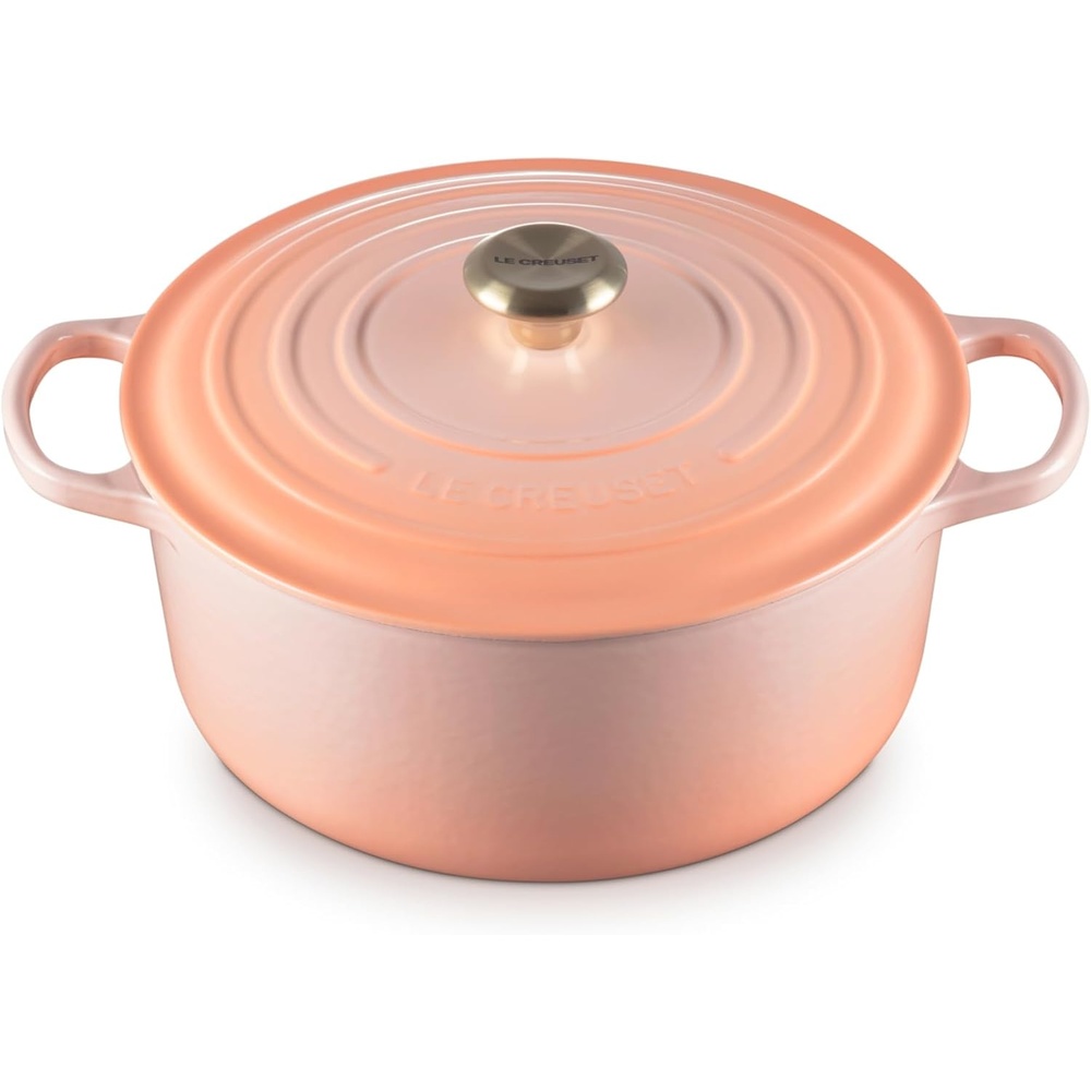 image:imageLe Creuset Enameled Cast Iron Signature Round Dutch Oven 725 qt ArtichautPeche