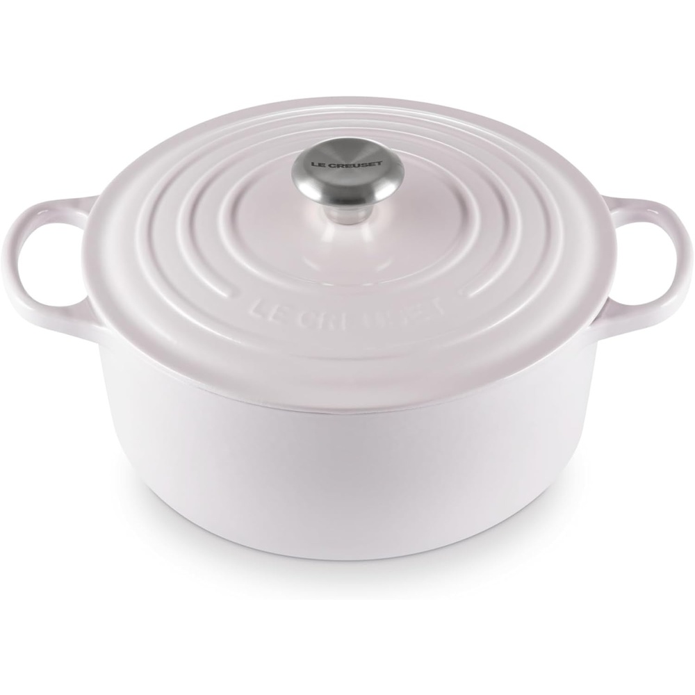image:imageLe Creuset Enameled Cast Iron Signature Round Dutch Oven 725 qt ArtichautShallot