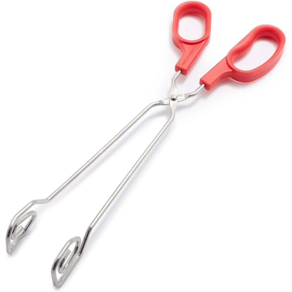 image:imageSur La Table 12 Scissor Tongs Red