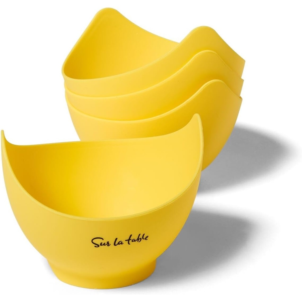 image:imageSur La Table Egg Poachers Set of 4 Yellow