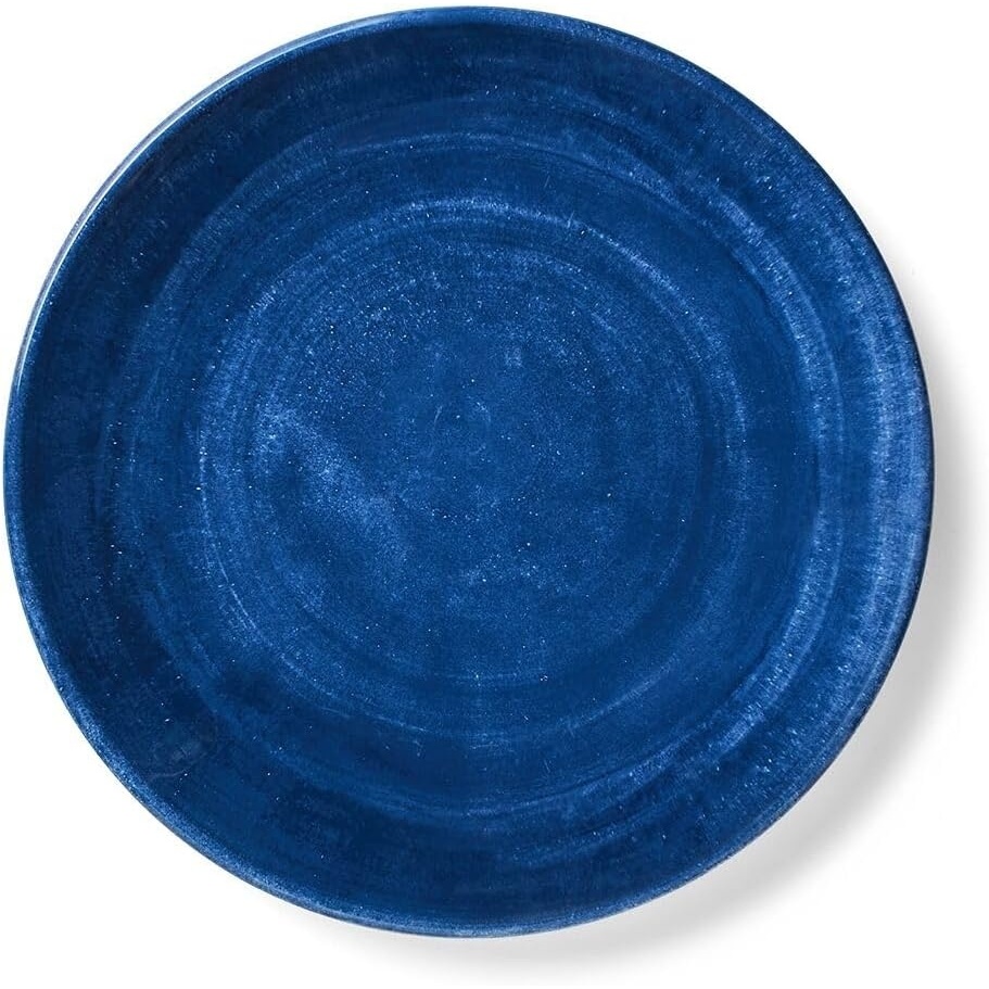 image:imageSur La Table Seaside Solid Navy Melamine Dinner Plate Blue